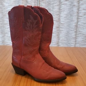 Ariat Red Cowboy Boots
